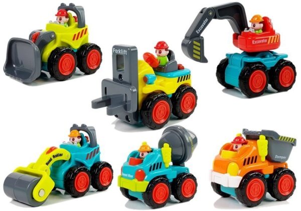 Construction Toy For A Toddler Concrete Mixer Excavator - Image 8