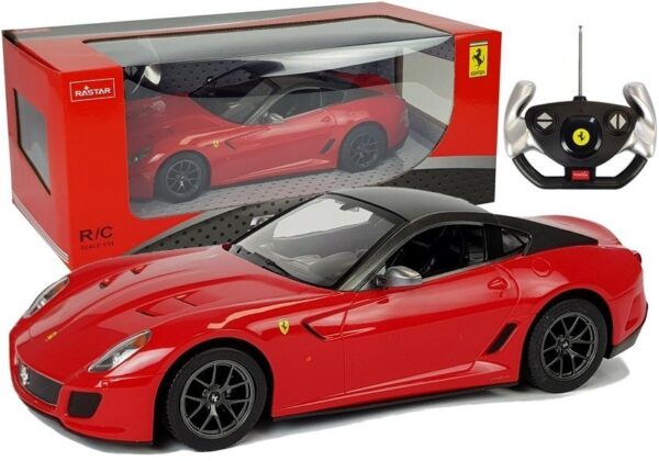 Auto na daljinsko upravljanje Ferrari 599 GTO Rastar 1:14 - crveni