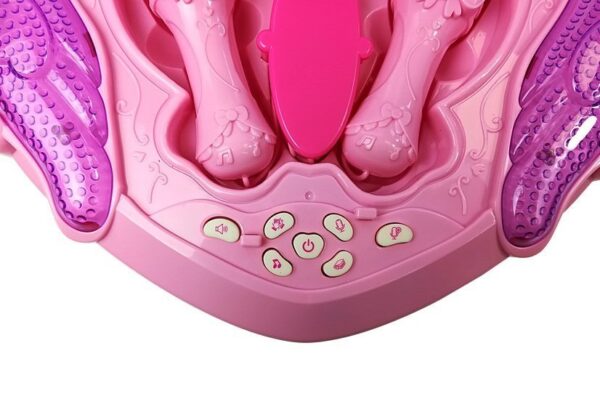 Music Box on Stand Microphone Speaker Pink - Image 6