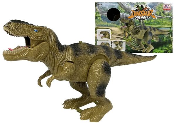 Dinosaur Tyrannosaurus Rex Battery Operated Green