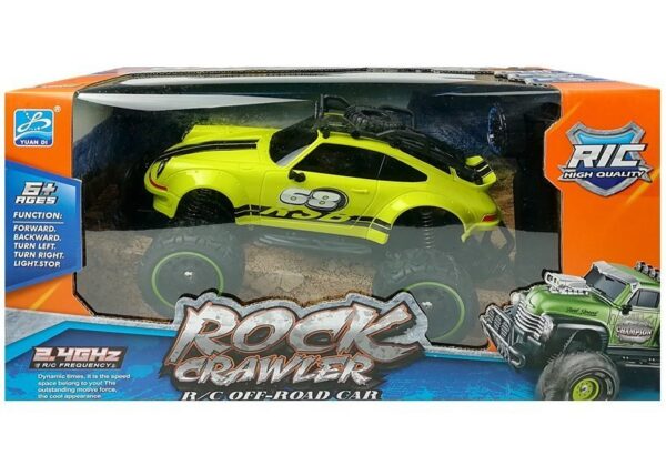 Auto na daljinsko upravljanje Off-road R/C Beetle  - zeleni - Image 7