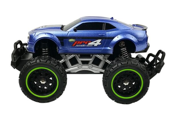 Auto na daljinsko upravljanje Off-road R/C High Wheels - plavi - Image 4