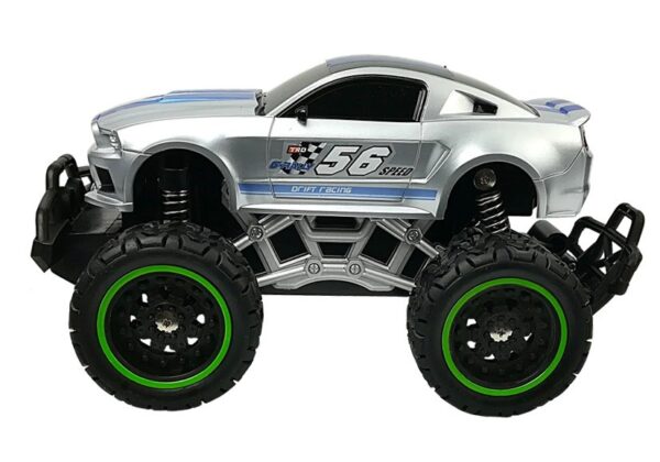 Auto na daljinsko upravljanje  Off-road R/C High Wheels - sivi - Image 4