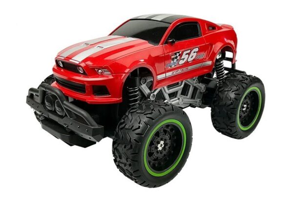 Auto na daljinsko upravljanje  Off-road R/C High Wheels - crveni - Image 2