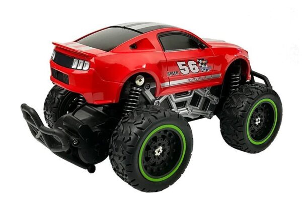 Auto na daljinsko upravljanje  Off-road R/C High Wheels - crveni - Image 3