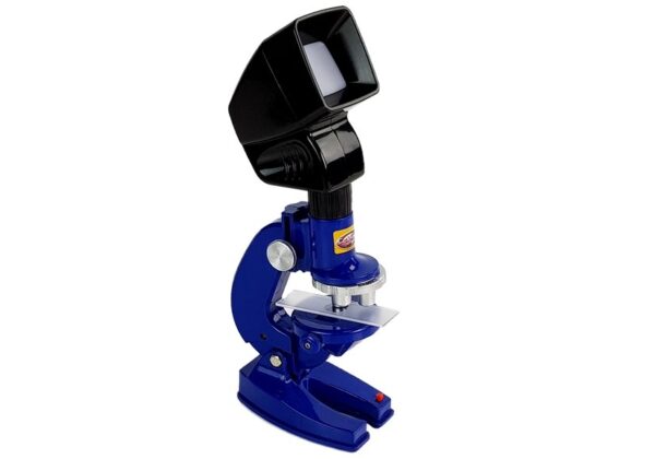 Children's microscope, educational scientist, blue 100x 200x 450x - Image 2