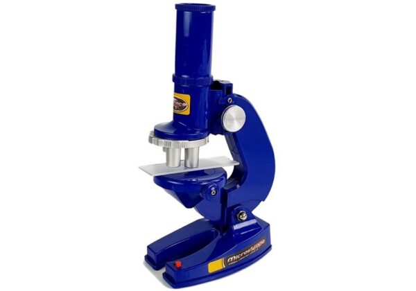 Children's microscope, educational scientist, blue 100x 200x 450x - Image 3