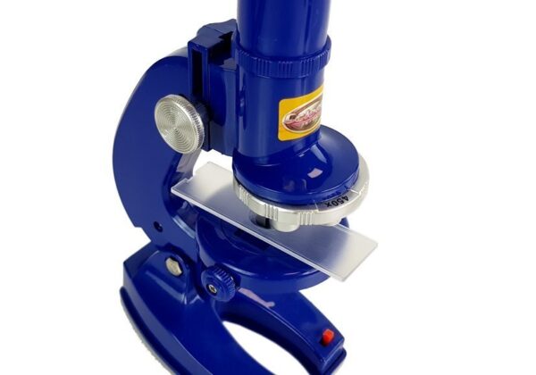 Children's microscope, educational scientist, blue 100x 200x 450x - Image 4