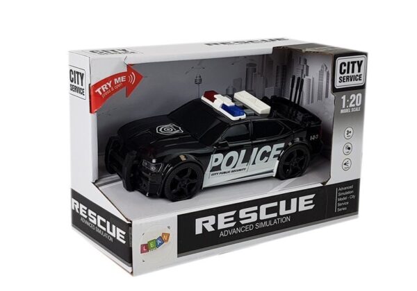 Auto Police Tension Drive, Lights and Sounds 1:20 - Image 3