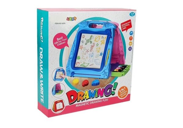 Double-sided drawing board. Markers. Magnets - Image 5