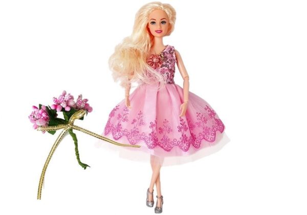 Lalka Modelka Suknia Balowa 28 cm z Akcesoriami - Slika 2