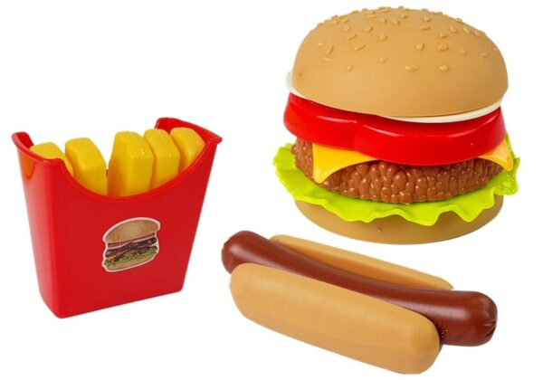 Fast Food Hamburger Set - Image 3