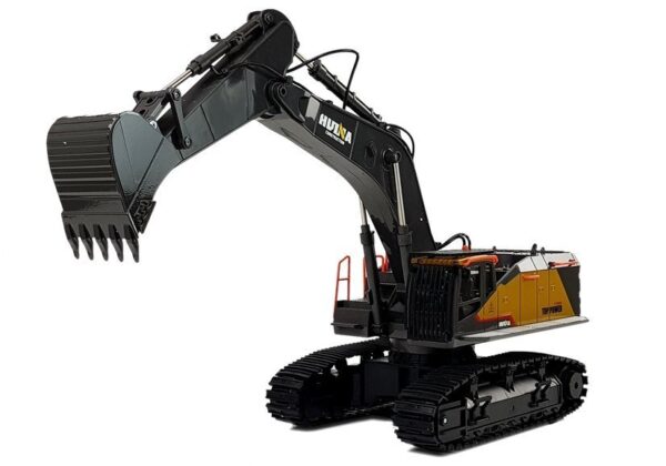 Bager gusjeničar na daljinsko upravljanje model 1592 HuiNa 1:14 R/C - crno/žuti - Slika 3