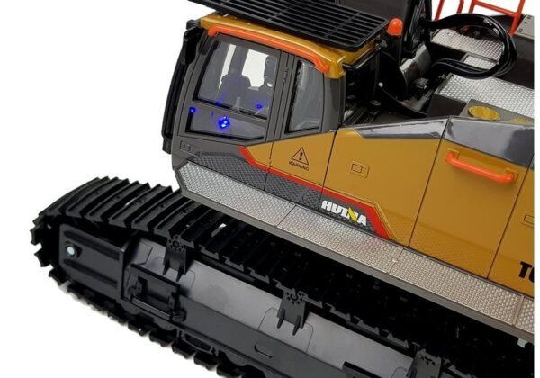 Bager gusjeničar na daljinsko upravljanje model 1592 HuiNa 1:14 R/C - crno/žuti - Slika 6