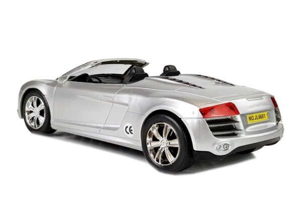 Toy car Cabriolet Silver 1:18 - Image 3