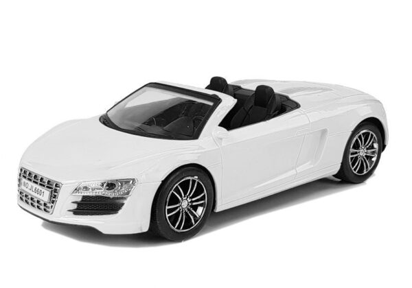 Toy Car with Pulling Cabriolet White 1:18 - Image 2