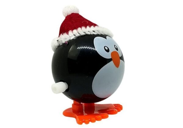 Set of wind up Christmas toys Penguin  12 pieces reindeer Snowman Santa Claus - Image 5