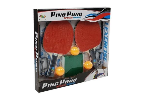 Ping Pong Set Rackets Net - Image 4