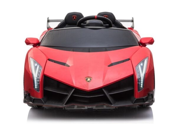 Licencirani auto na akumulator Lamborghini Veneno 4x4 + MP4 - crveni - Image 2