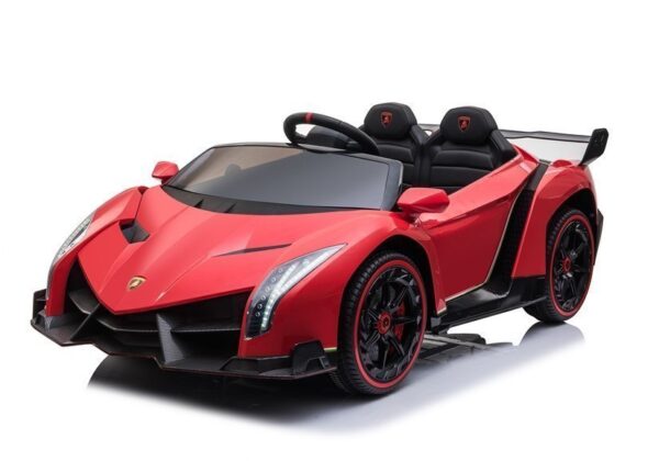 Licencirani auto na akumulator Lamborghini Veneno 4x4 + MP4 - crveni - Image 3