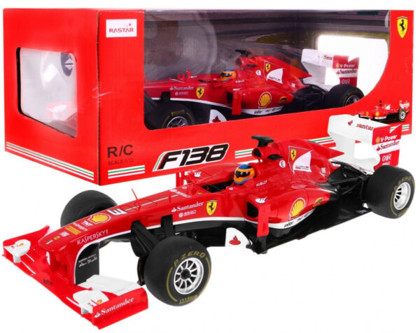 Formula na daljinsko upravljanje Ferrari F1 1:12 RASTAR - crvena