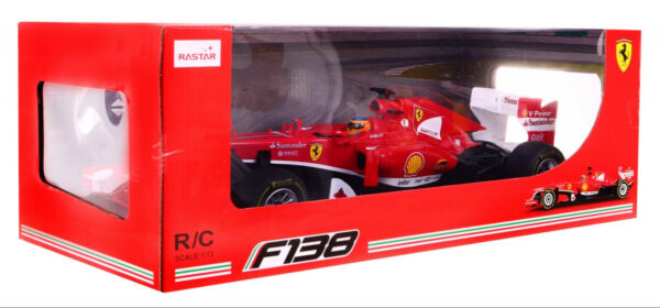 Formula na daljinsko upravljanje Ferrari F1 1:12 RASTAR - crvena - Image 7