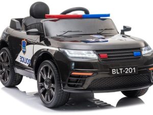 Policijski auto na akumulator BLT-201 - crni
