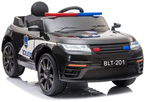 Policijski auto na akumulator BLT-201 - crni