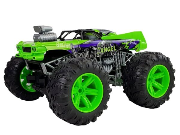 Buggy na daljinsko upravljanje 1:14 2.4G RC Big Wheels - zeleni - Image 2