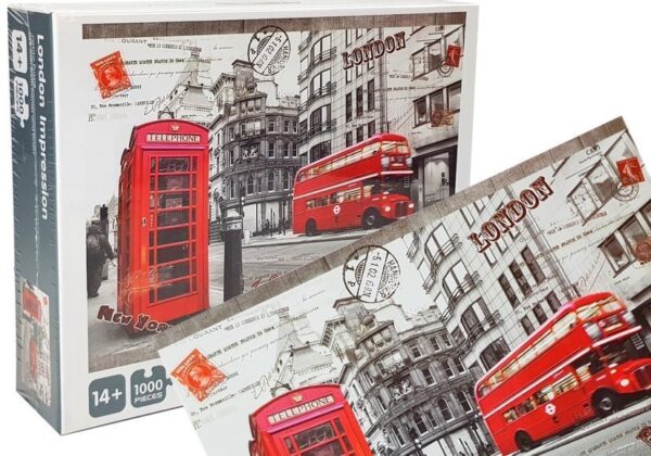 Puzzle set London 1000 pieces