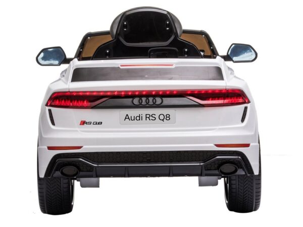 Licencirani auto na akumulator Audi RS Q8 - bijeli - Image 5