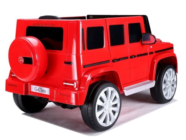 Licencirani auto na akumulator  Mercedes G500 - crveni - Image 3