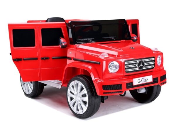 Licencirani auto na akumulator  Mercedes G500 - crveni - Image 5