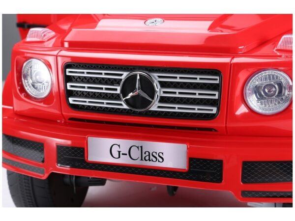 Licencirani auto na akumulator  Mercedes G500 - crveni - Image 8