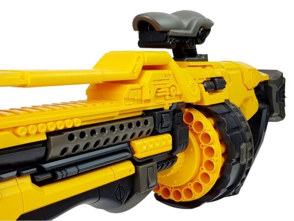 Battery Pistol Foam Cartridges 82 cm Rotating Magazine Yellow - Image 5