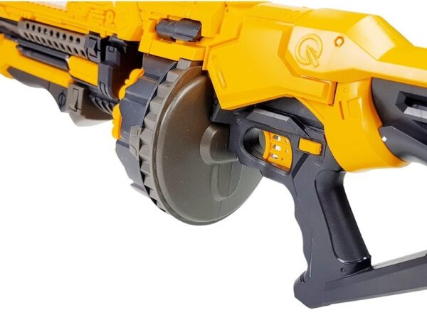 Battery Pistol Foam Cartridges 82 cm Rotating Magazine Yellow - Image 7