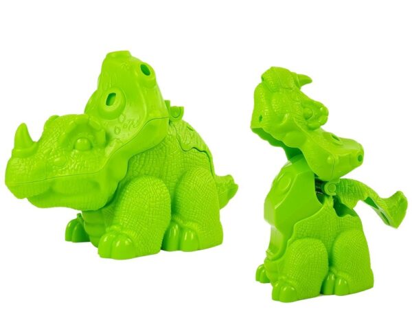 Play Daugh Dinosaurs Eggs Mould 12 Pieces 4 Colours - Image 2