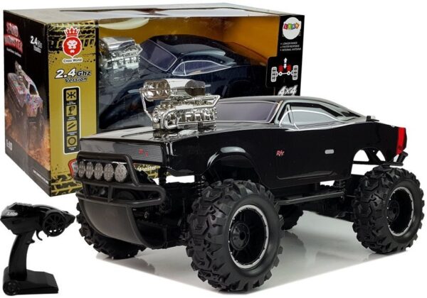 Buggy na daljinsko upravljanje Terrain Car 2.4G 4x4 - crni