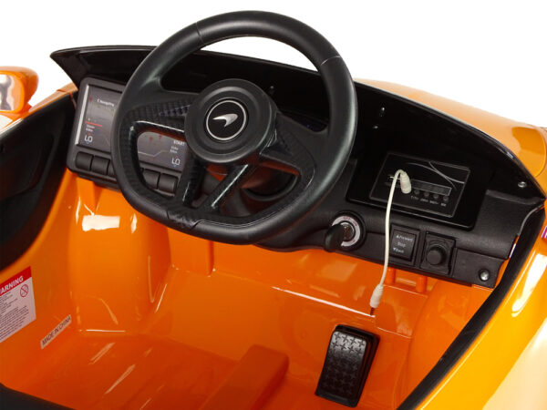 Licencirani auto na akumulator McLaren GT 12V - narančasti/lakirani - Image 7