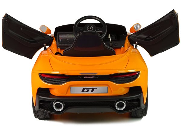 Licencirani auto na akumulator McLaren GT 12V - narančasti/lakirani - Image 8