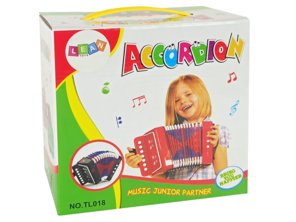 Accordion Instrument for Little Musicians Red - Image 4