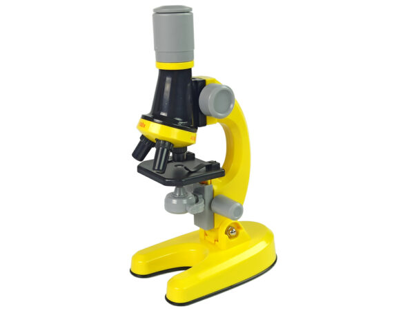 Microscope For The Scientist Educational Set Yellow 100x 400x 1200x - Image 2