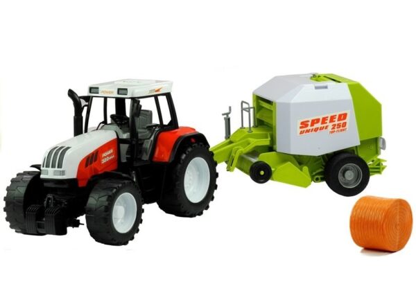 Giant Realistic Tractor with Trailer 65cm - Image 5