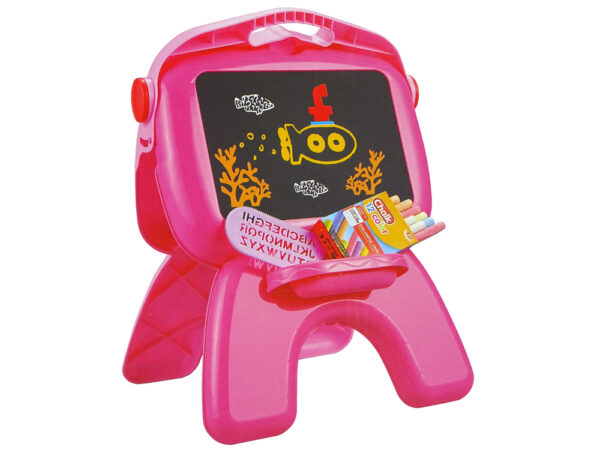 Double-sided Board Chalk Pens Stand Projector Pictures Pink - Image 2