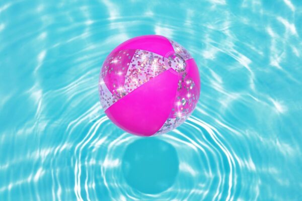 Beach Ball With Glitter Pink 41cm Bestway 31050 - Image 5