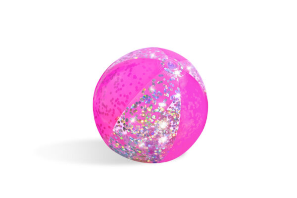 Beach Ball With Glitter Pink 41cm Bestway 31050 - Image 2