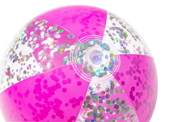 Beach Ball With Glitter Pink 41cm Bestway 31050 - Image 3