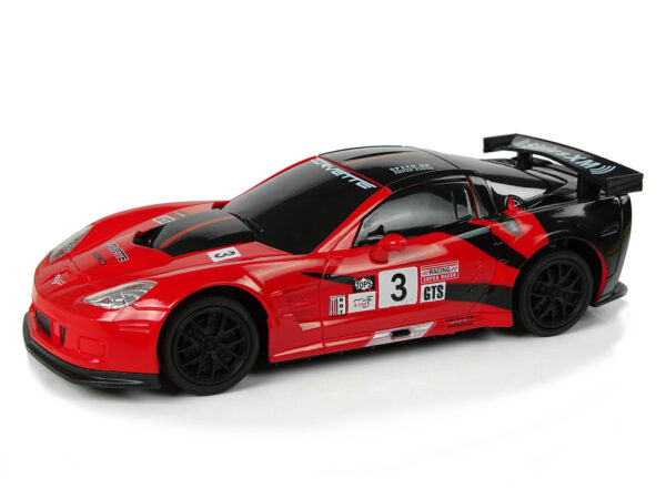 Auto na daljinsko upravljanje 1:24 Corvette C6.R - crveni - Image 2