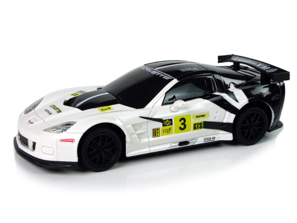 Auto na daljinsko upravljanje1:24 Corvette C6.R - bijeli - Image 2