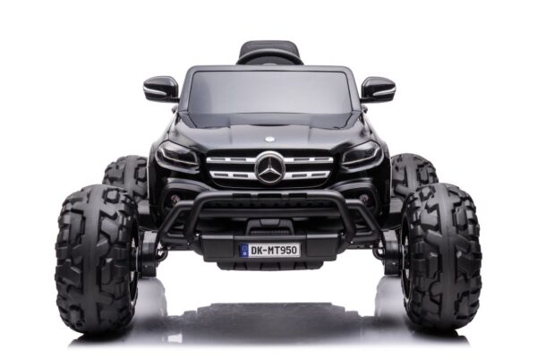 Licencirani auto na akumulator  Mercedes DK-MT950 4x4 - crni - Image 2